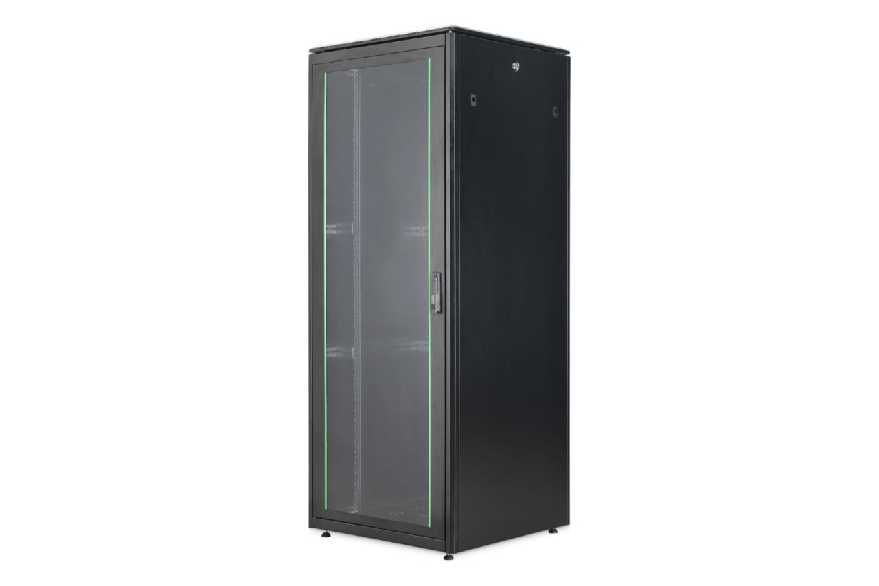 Digitus Dynamic DN-37114 19" 42U Szabadon álló Rackszekrény Black