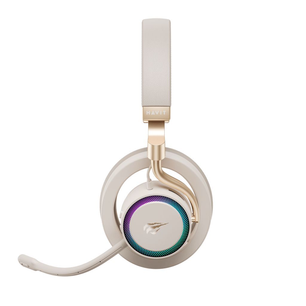 HAVIT Gamenote FUXI-H8 Wireless Gaming Headset Gold