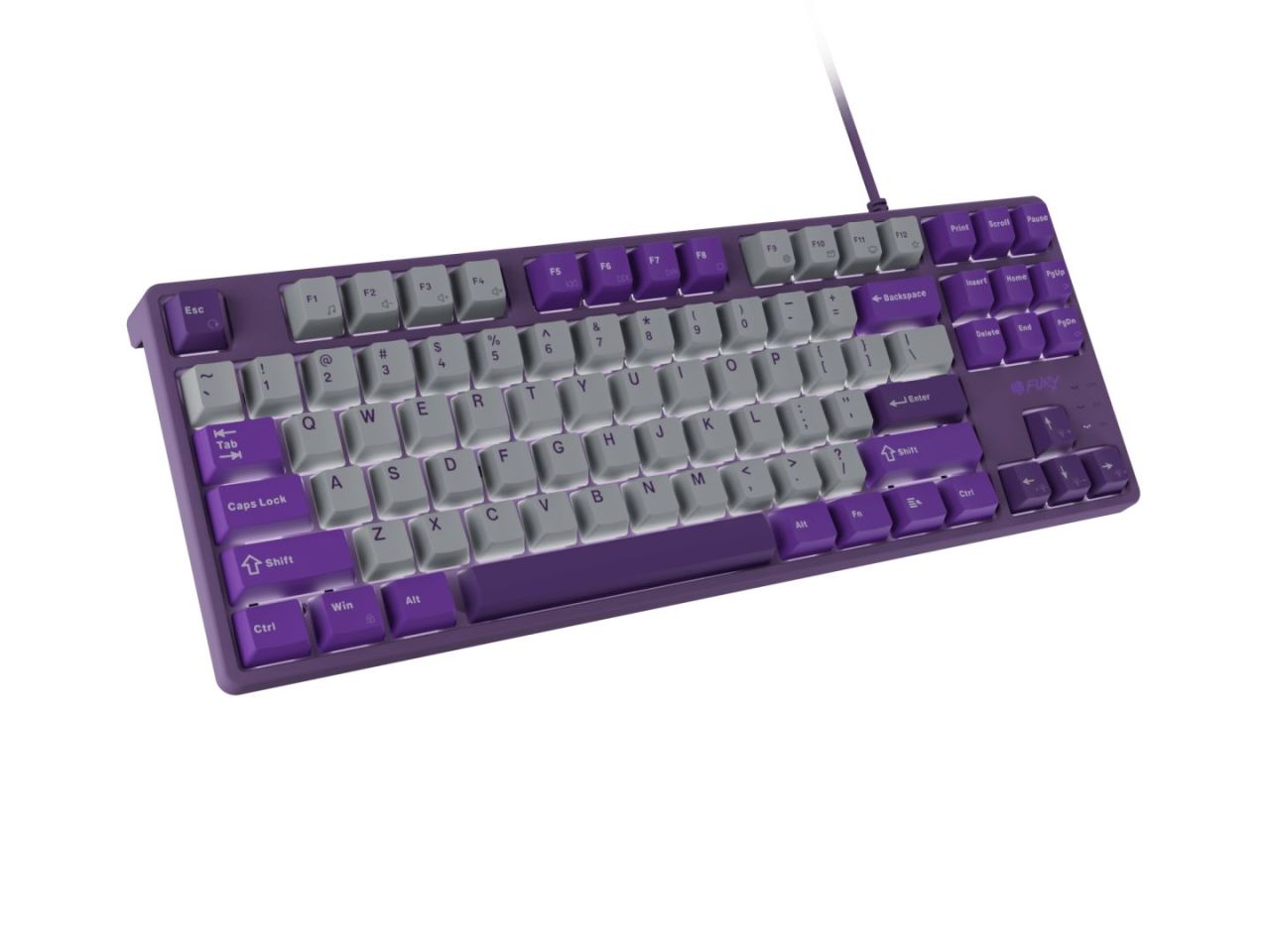 FURY Kanabo K2 Gaming Keyboard Grey/Purple US FURY Kanabo K2 Gaming Keyboard Grey/Purple US