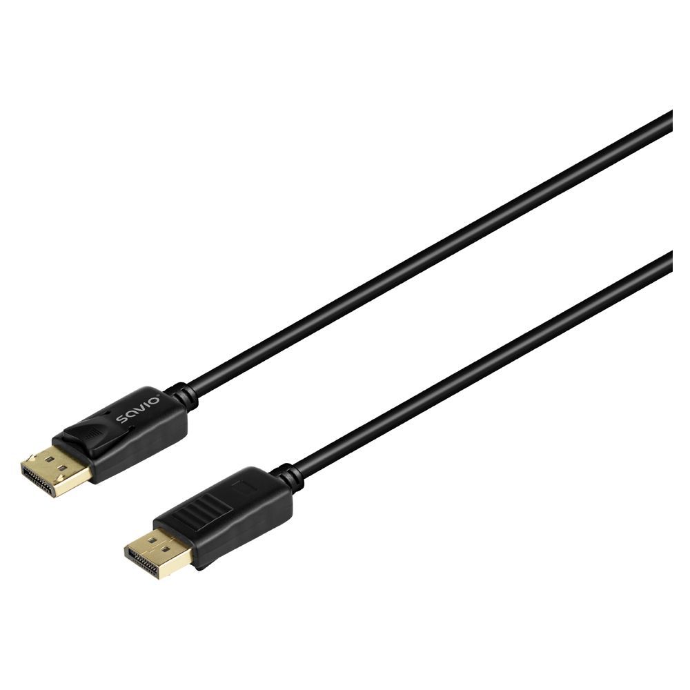 Savio CL-204 DisplayPort v1.4 cable 1m Black