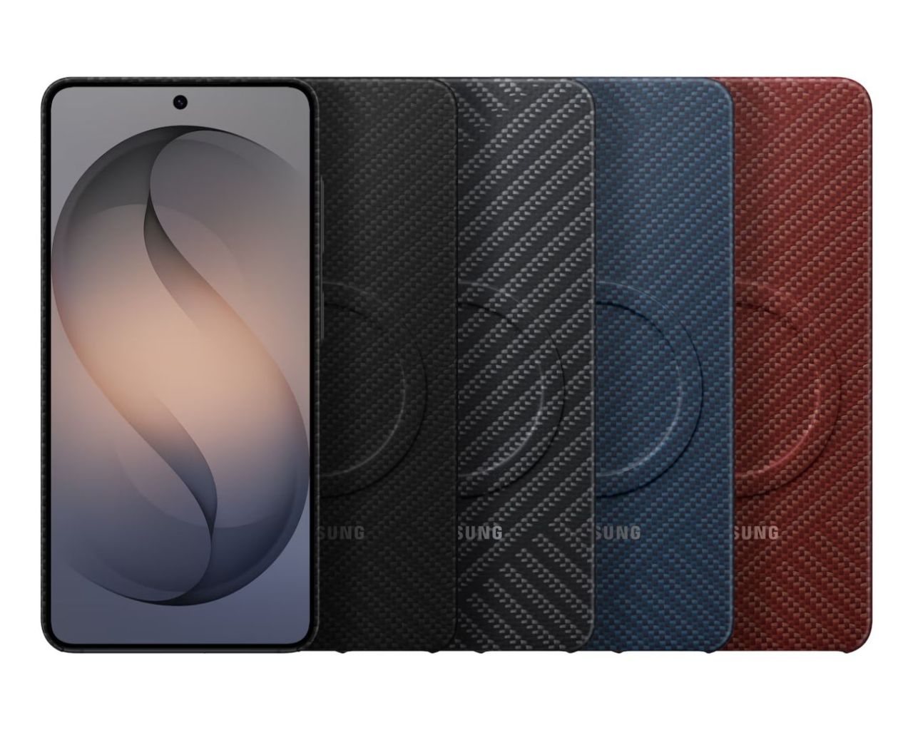 Samsung Galaxy S26 Carbon Magnet Case Black