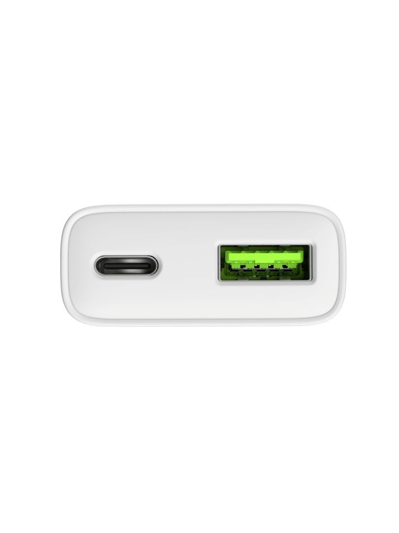 natec Ribera Gan Slim Charger White
