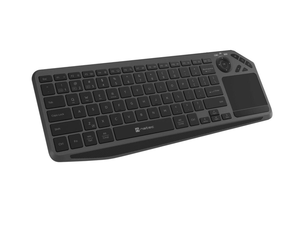 natec Turbot 2 Wireless Bluetooth Keyboard Black US