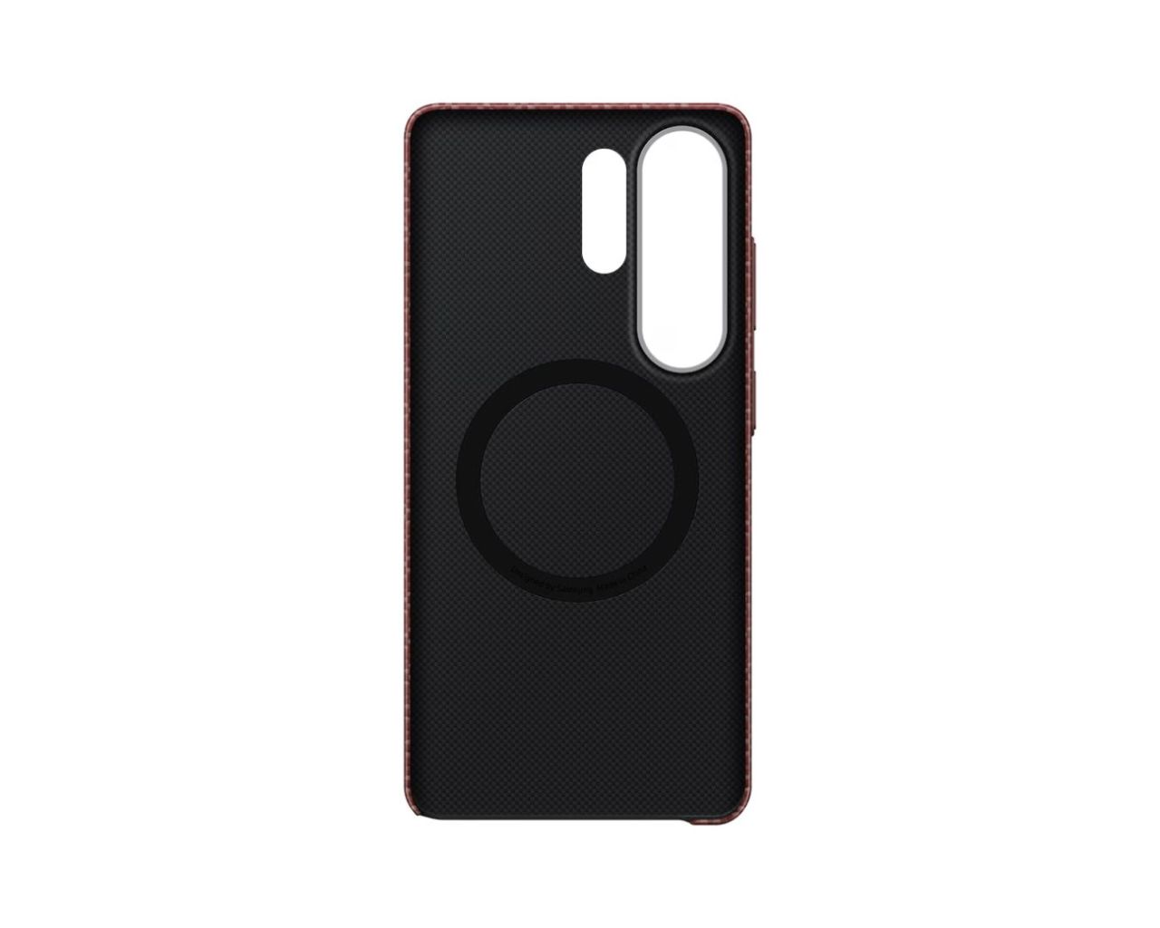 Samsung Galaxy S26 Ultra Carbon Magnet Case Coralred