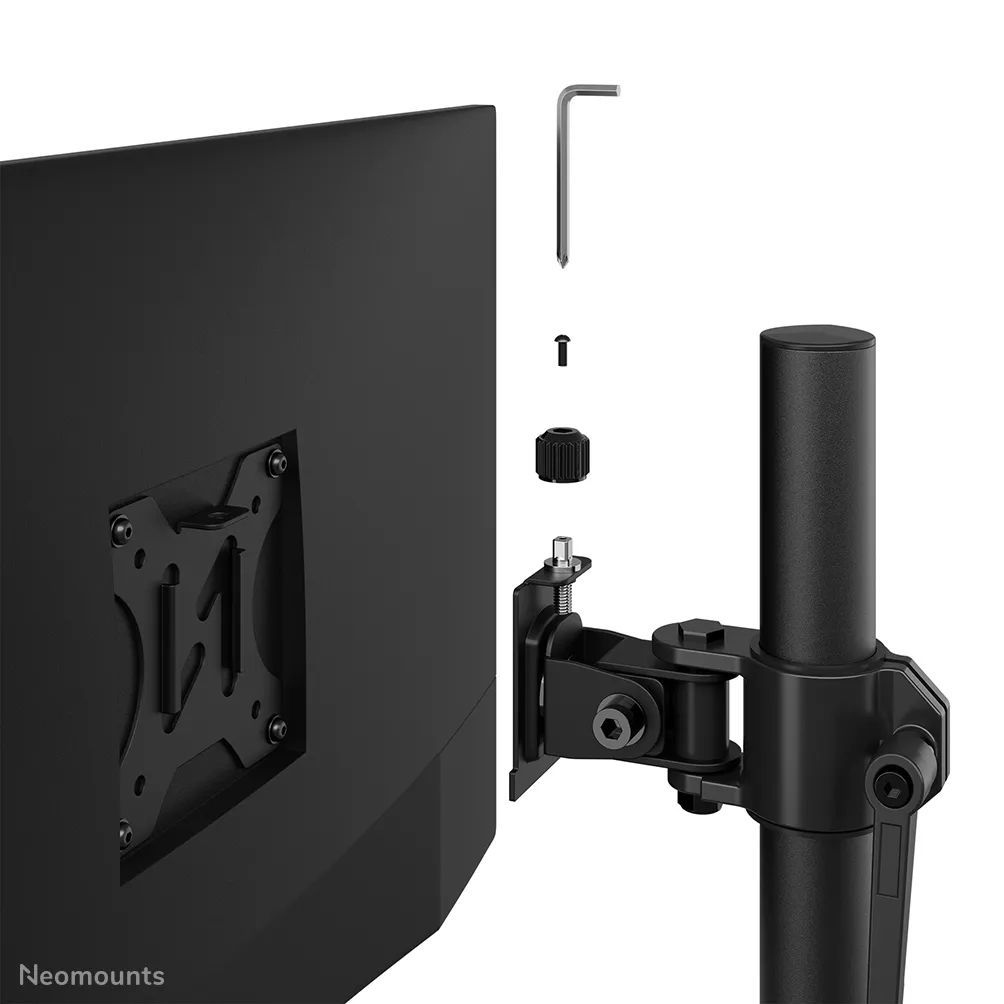 Neomounts DS45-600BL2V Dual monitor stand 10-32" Black Neomounts DS45-600BL2V Dual monitor stand 10-32" Black