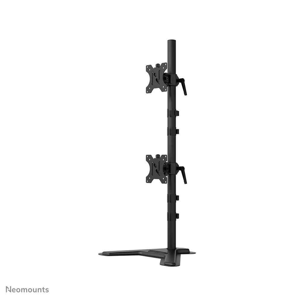 Neomounts DS45-600BL2V Dual monitor stand 10-32" Black Neomounts DS45-600BL2V Dual monitor stand 10-32" Black