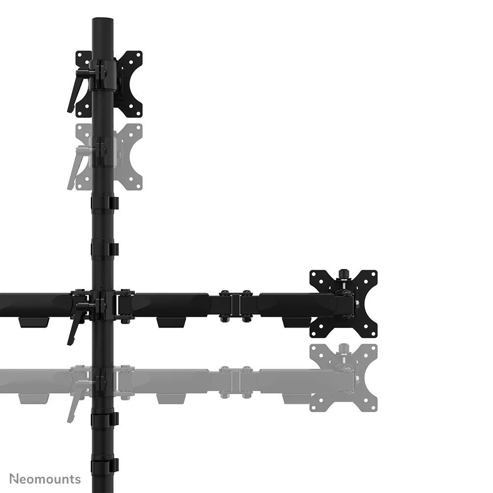Neomounts DS45-600BL2-1 Triple monitor stand 10-32" Black Neomounts DS45-600BL2-1 Triple monitor stand 10-32" Black