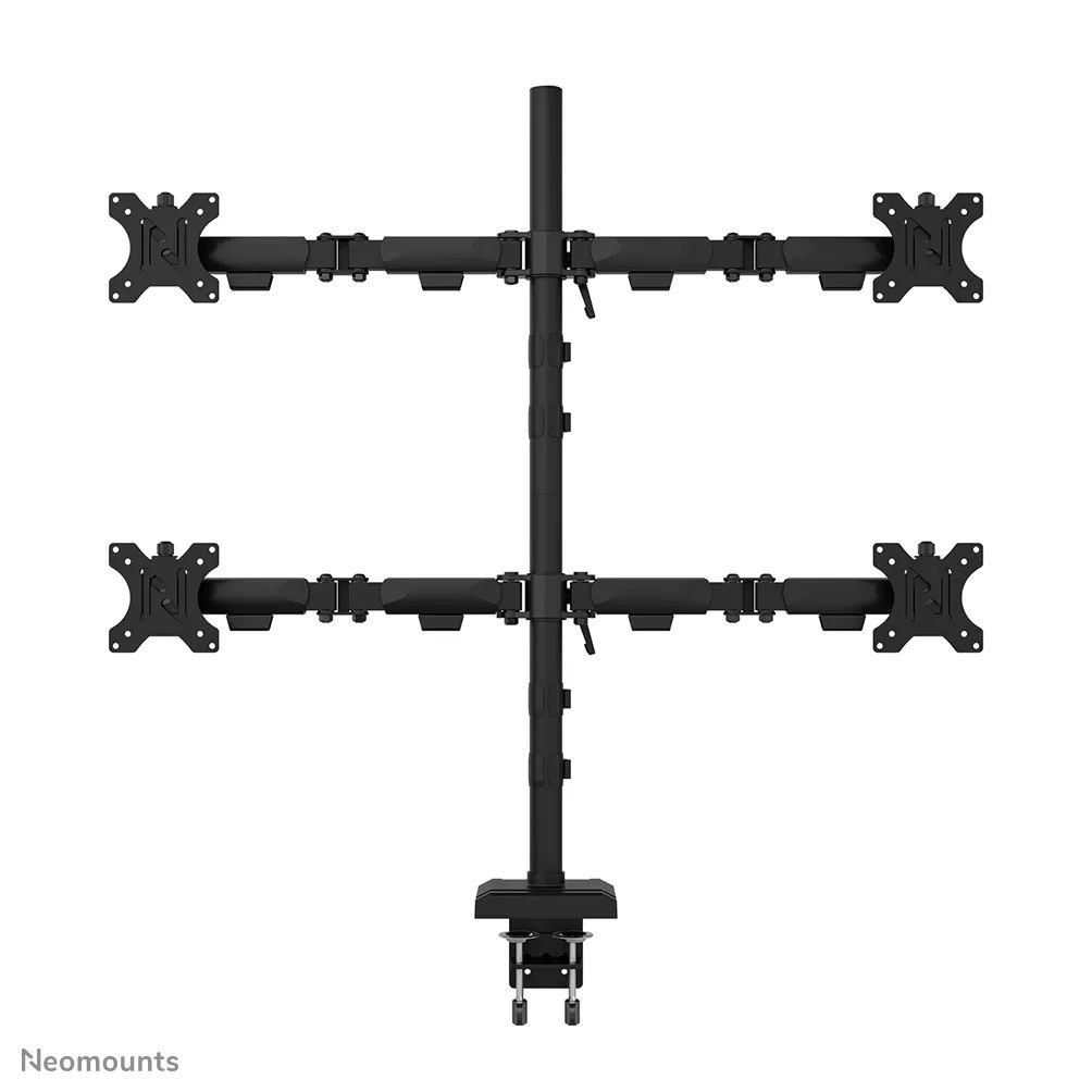 Neomounts DS60-600BL2-2 Quadruple monitor arm 10-32" Black Neomounts DS60-600BL2-2 Quadruple monitor arm 10-32" Black