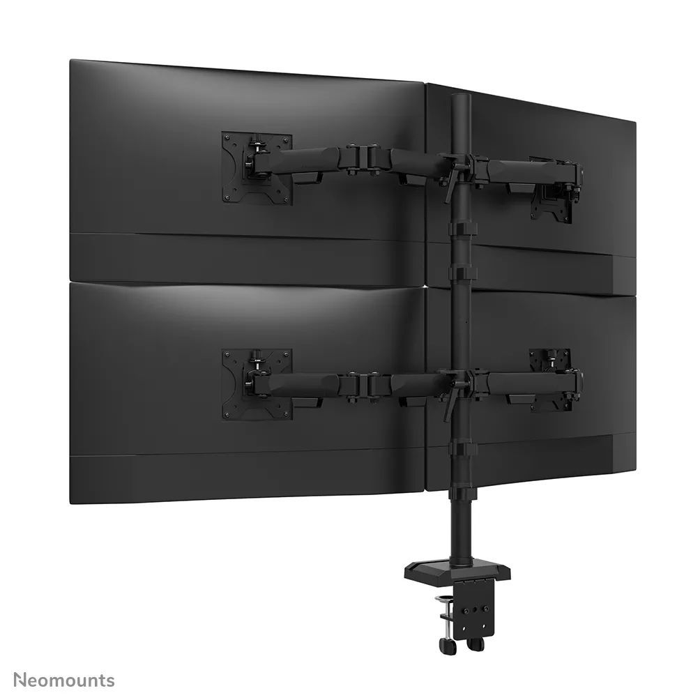 Neomounts DS60-600BL2-2 Quadruple monitor arm 10-32" Black Neomounts DS60-600BL2-2 Quadruple monitor arm 10-32" Black