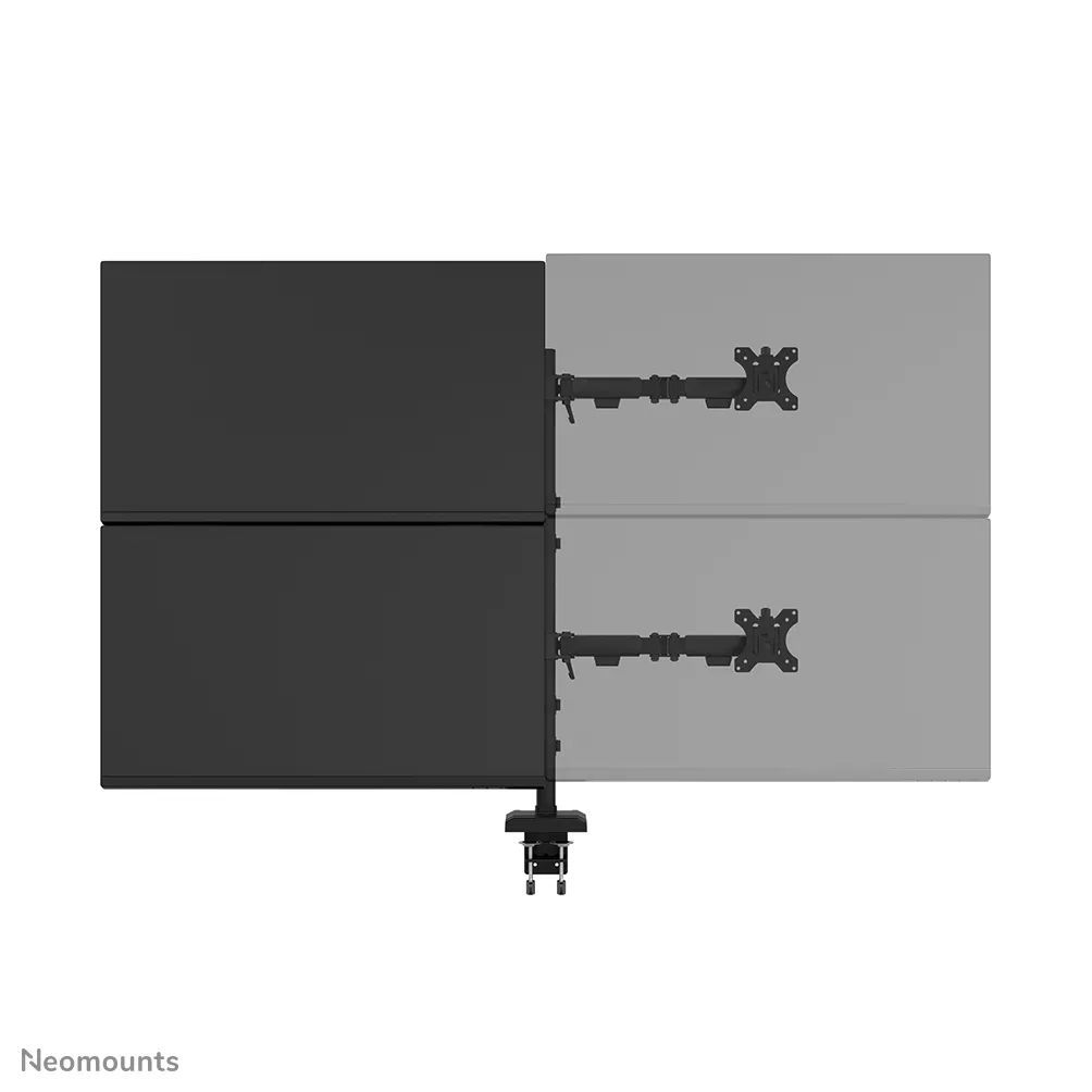 Neomounts DS60-600BL2-2 Quadruple monitor arm 10-32" Black Neomounts DS60-600BL2-2 Quadruple monitor arm 10-32" Black