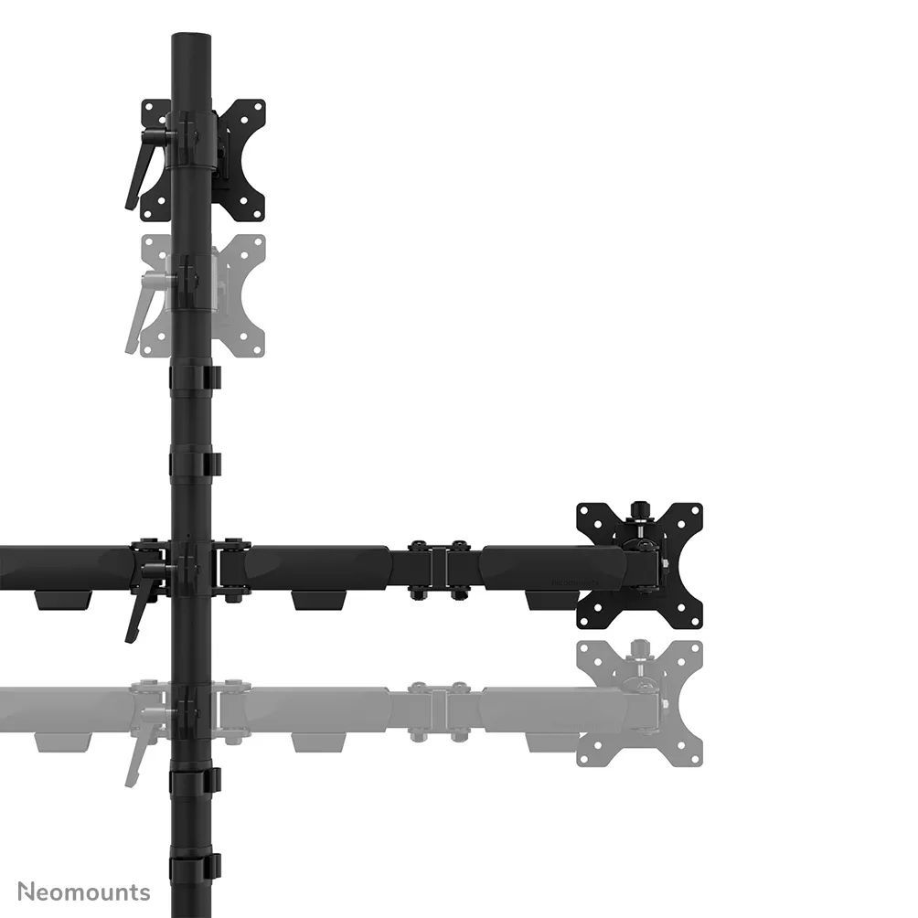 Neomounts DS60-600BL2-1 Triple monitor arm 10-32" Black Neomounts DS60-600BL2-1 Triple monitor arm 10-32" Black