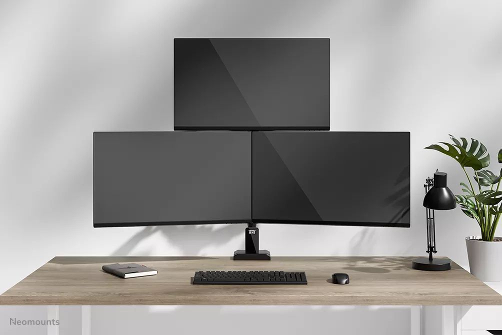 Neomounts DS60-600BL2-1 Triple monitor arm 10-32" Black Neomounts DS60-600BL2-1 Triple monitor arm 10-32" Black