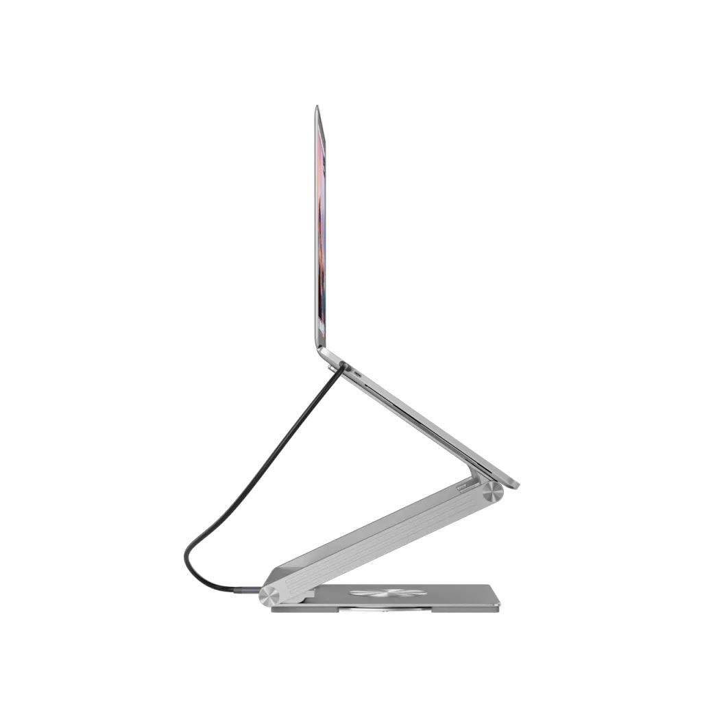 Canyon CNS-SDS2 Latop Stand with Hub Silver Canyon CNS-SDS2 Latop Stand with Hub Silver