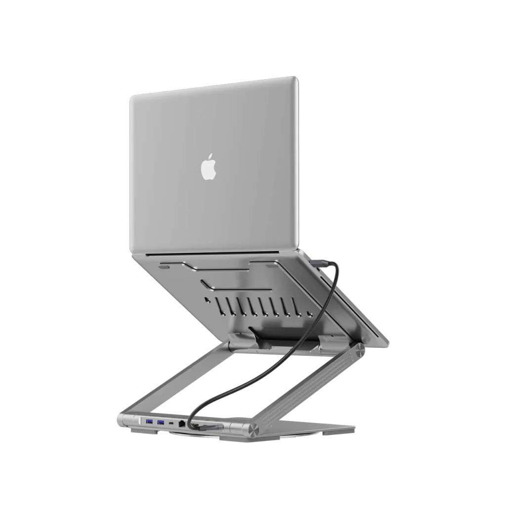 Canyon CNS-SDS2 Latop Stand with Hub Silver Canyon CNS-SDS2 Latop Stand with Hub Silver