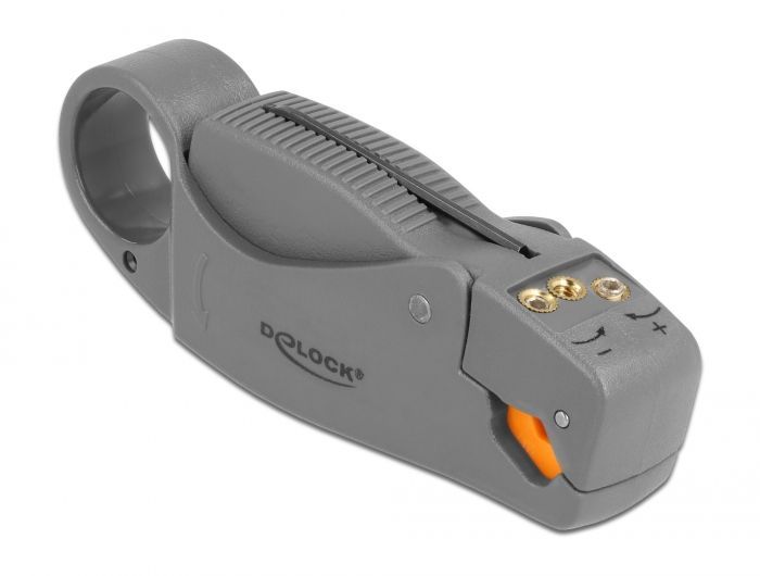 DeLock Stripping Tool for coaxial cables with 3 blades