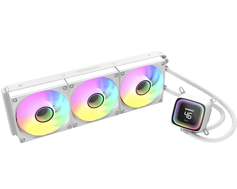 RaidMax LD360 ARGB Digital AIO CPU Cooler White RaidMax LD360 ARGB Digital AIO CPU Cooler White
