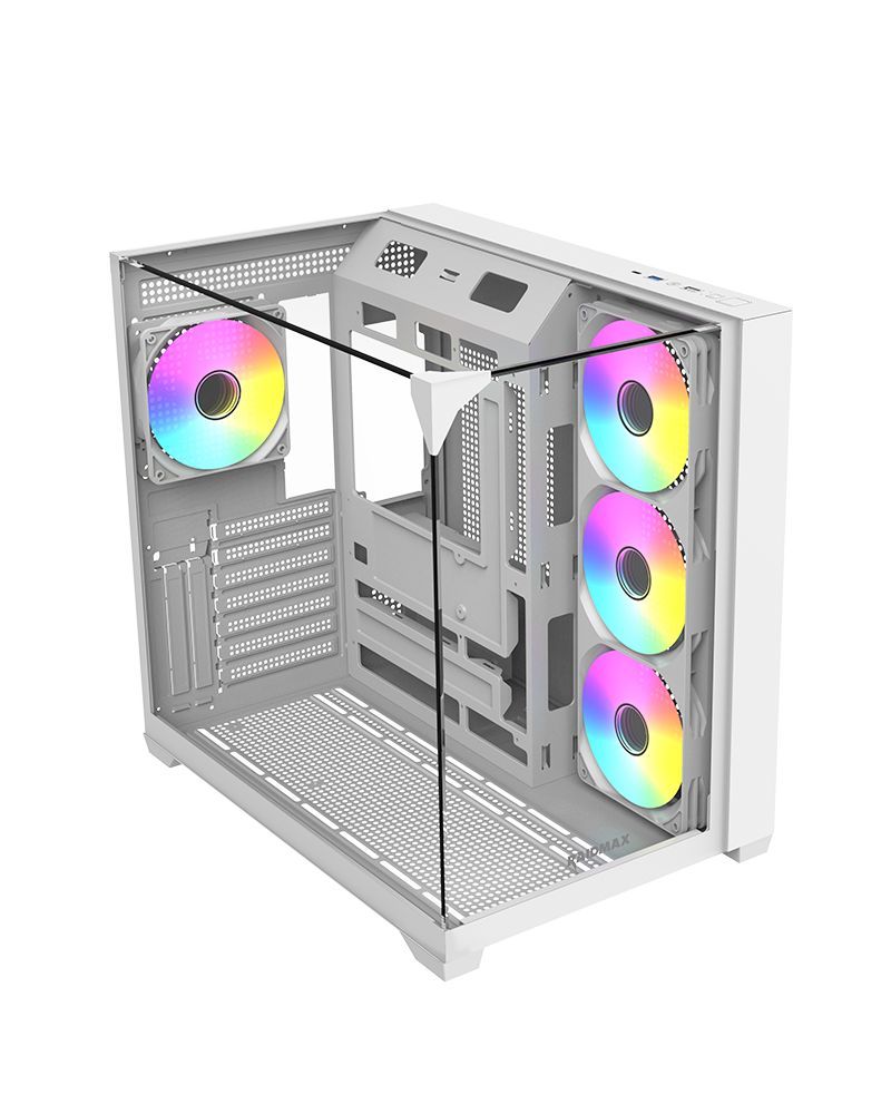 RaidMax i620 RGB Tempered Glass White RaidMax i620 RGB Tempered Glass White