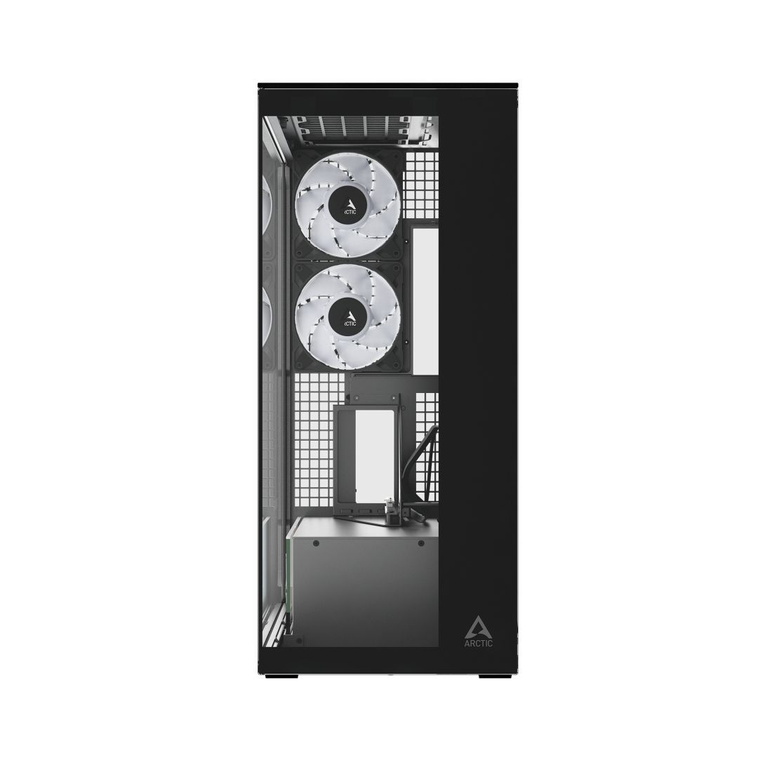 Arctic Xtender VG Clear Tempered Glass Black Arctic Xtender VG Clear Tempered Glass Black