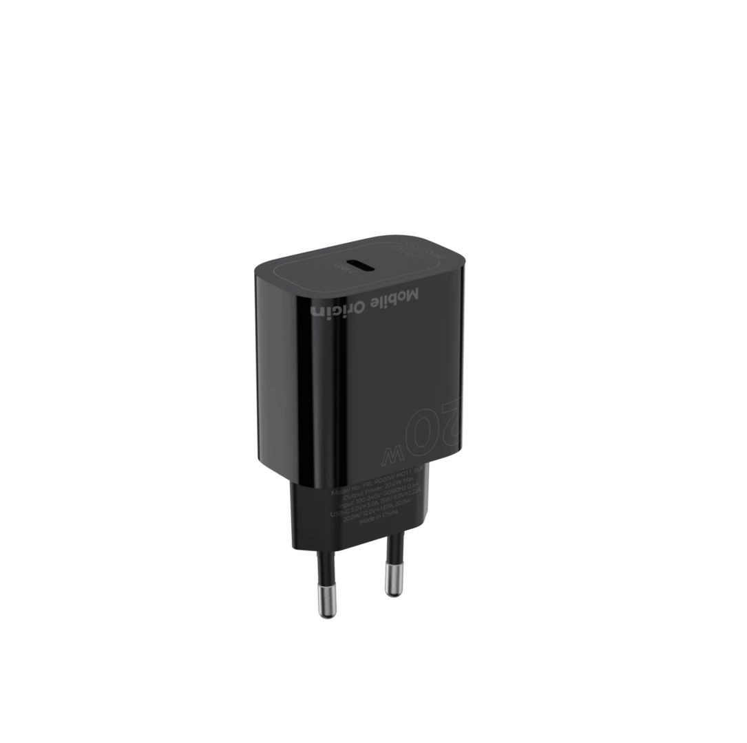 Mobile Origin PD20W Wall Charger MO11 1USB-C Black