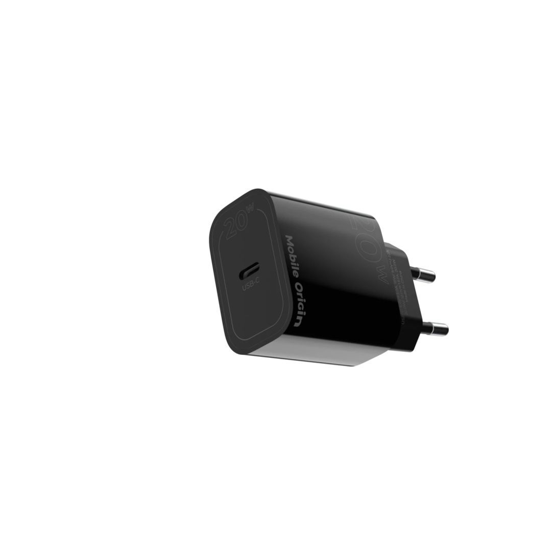 Mobile Origin PD20W Wall Charger MO11 1USB-C Black