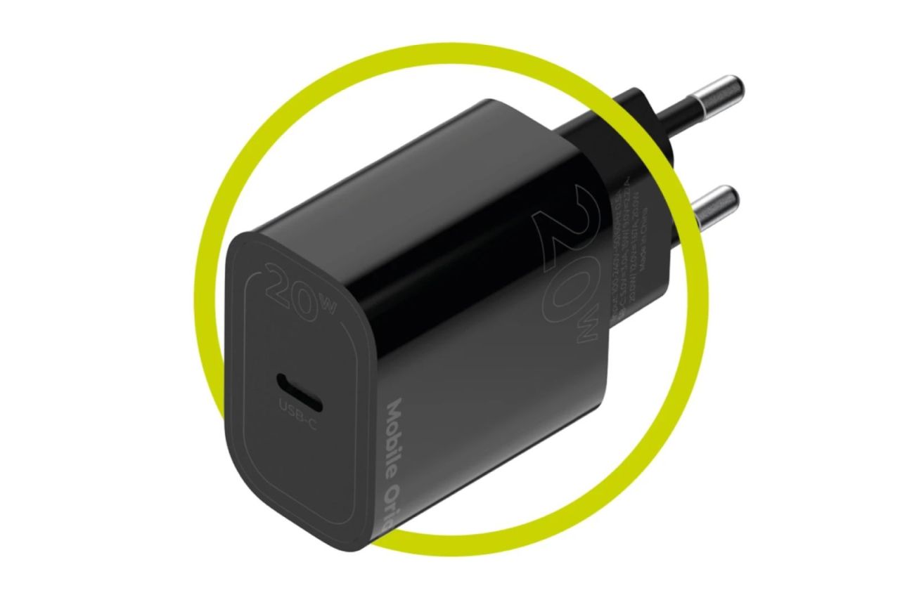 Mobile Origin PD20W Wall Charger MO11 1USB-C Black