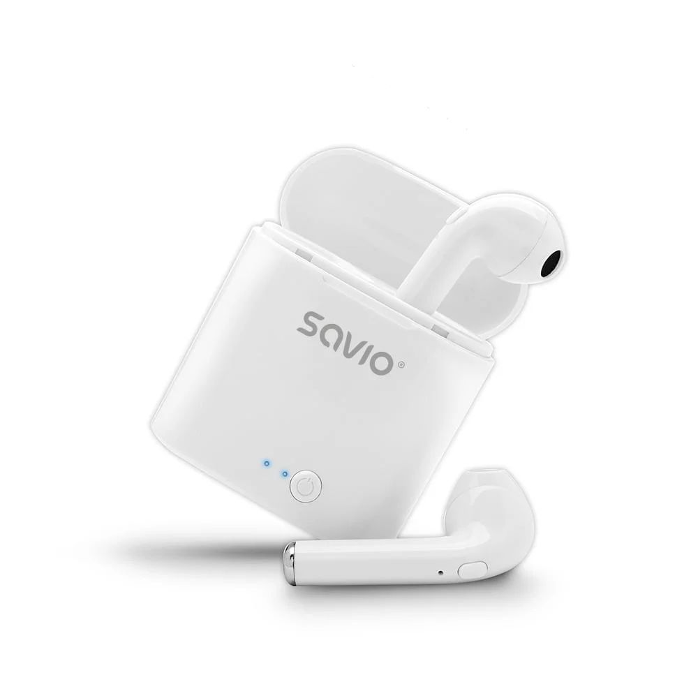 Savio TWS-01 Bluetooth Headset White