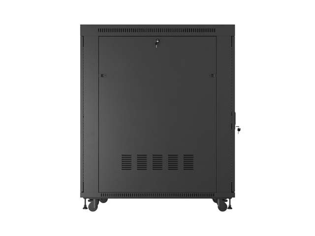 Lanberg 19" 27U Szabadon álló Rackszekrény Black