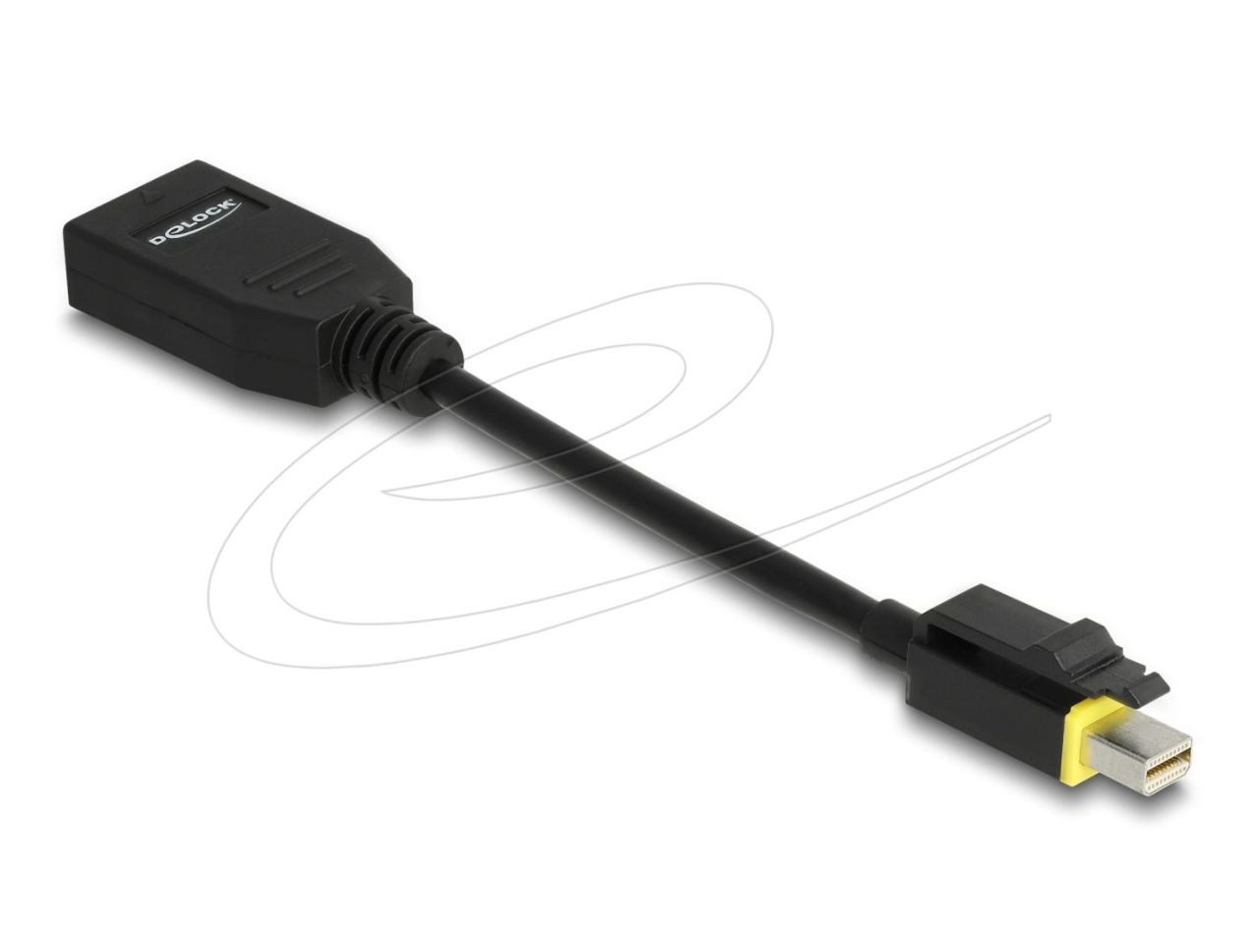 DeLock miniDisplayPort 1.4 to DisplayPort Adapter 8K/60Hz Black