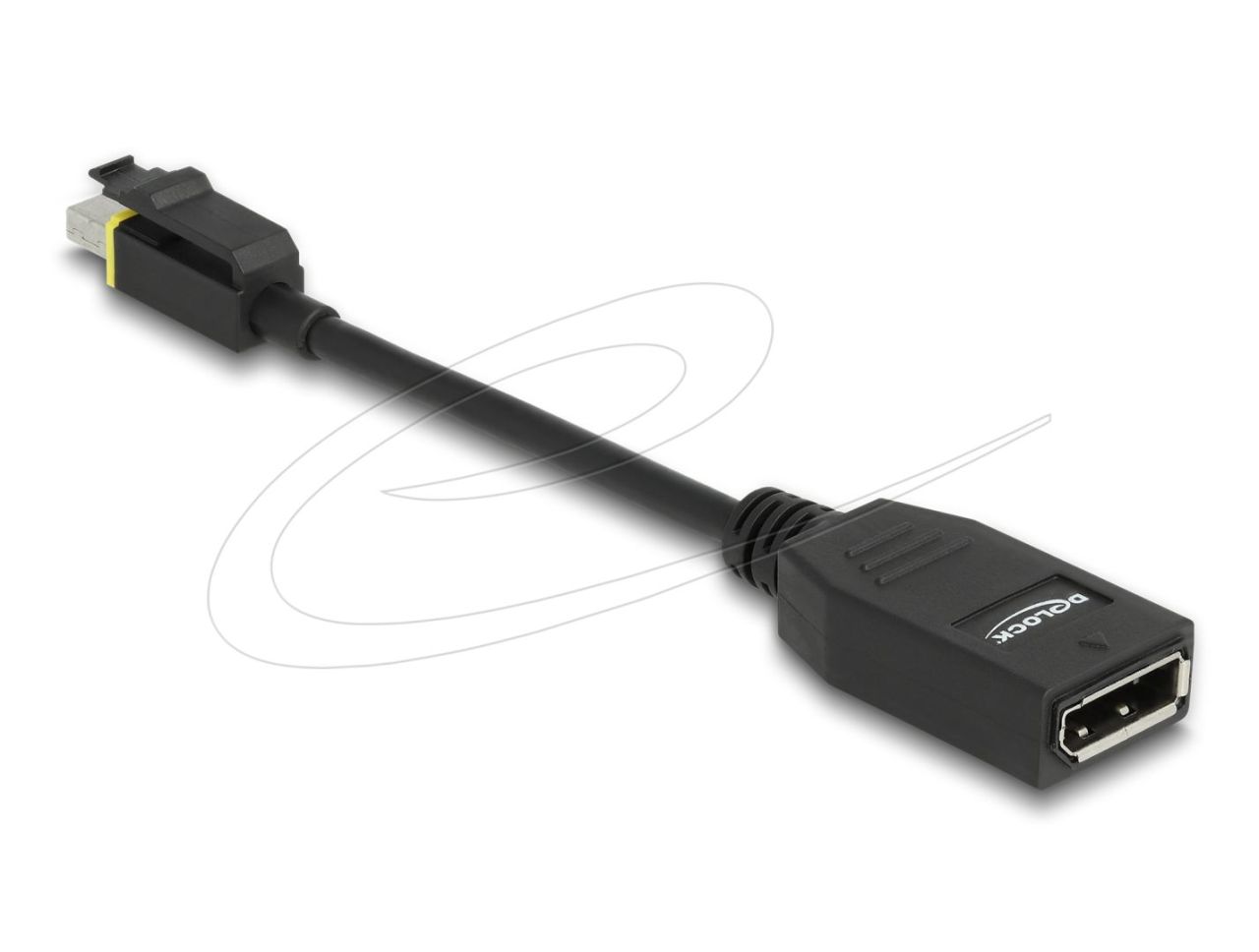 DeLock miniDisplayPort 1.4 to DisplayPort Adapter 8K/60Hz Black