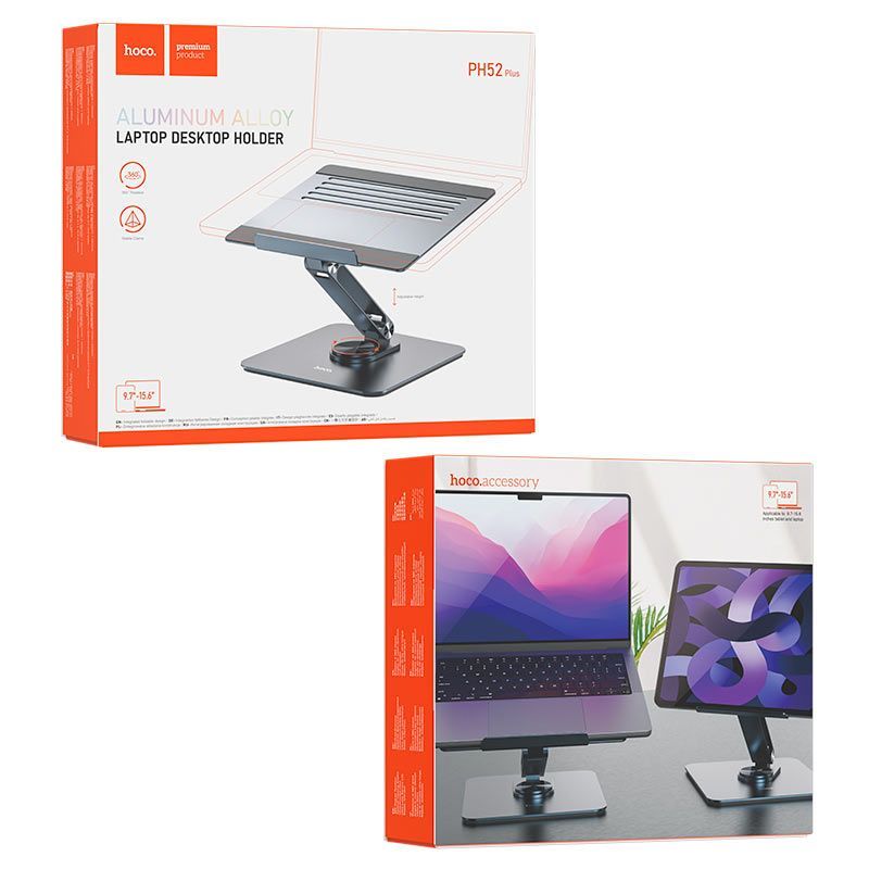 Hoco PH52 Plus Notebook Stand Silver