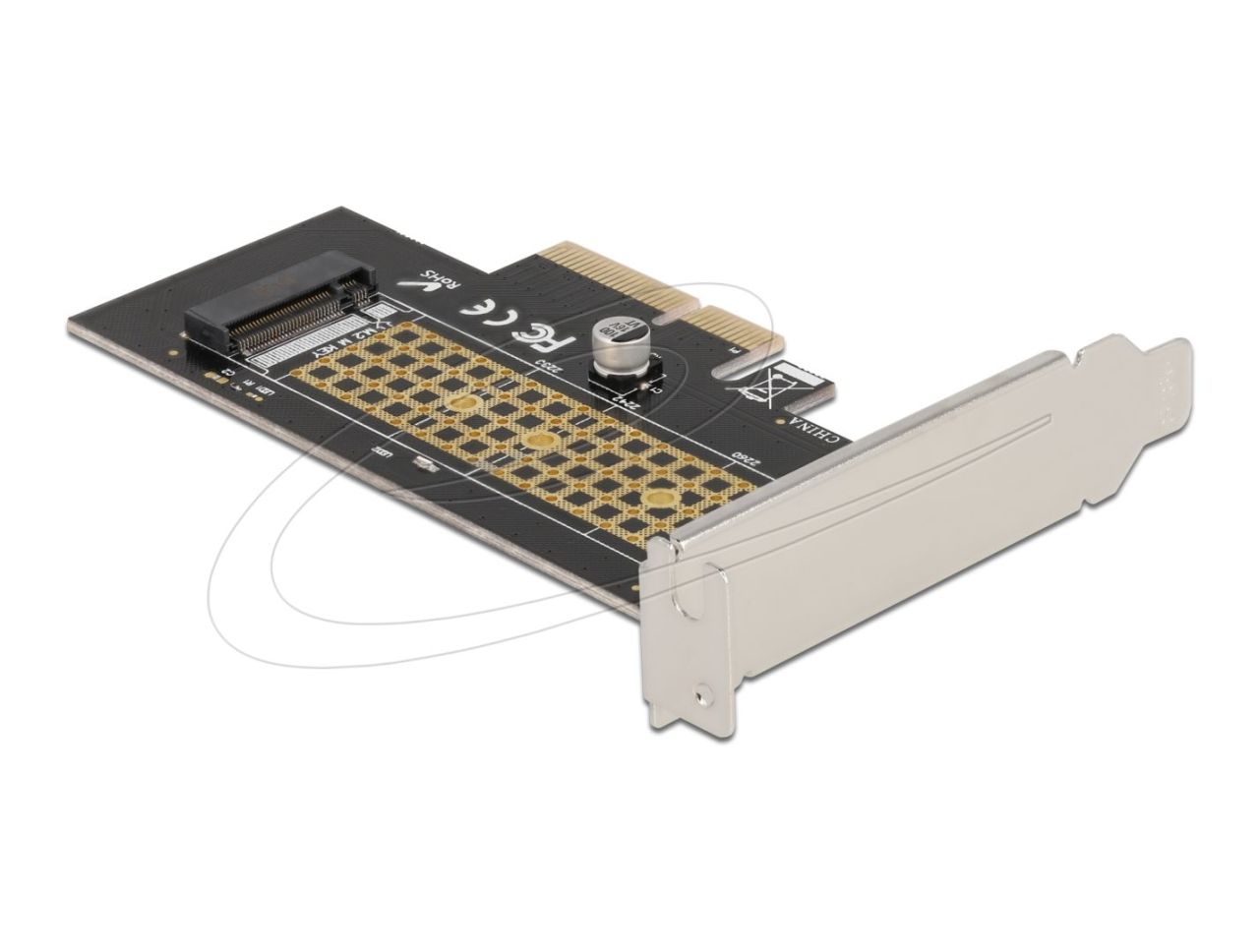 DeLock PCI Express x4 Card to 1xInternal NVMe M.2 Key M 80 mm LP DeLock PCI Express x4 Card to 1xInternal NVMe M.2 Key M 80 mm LP