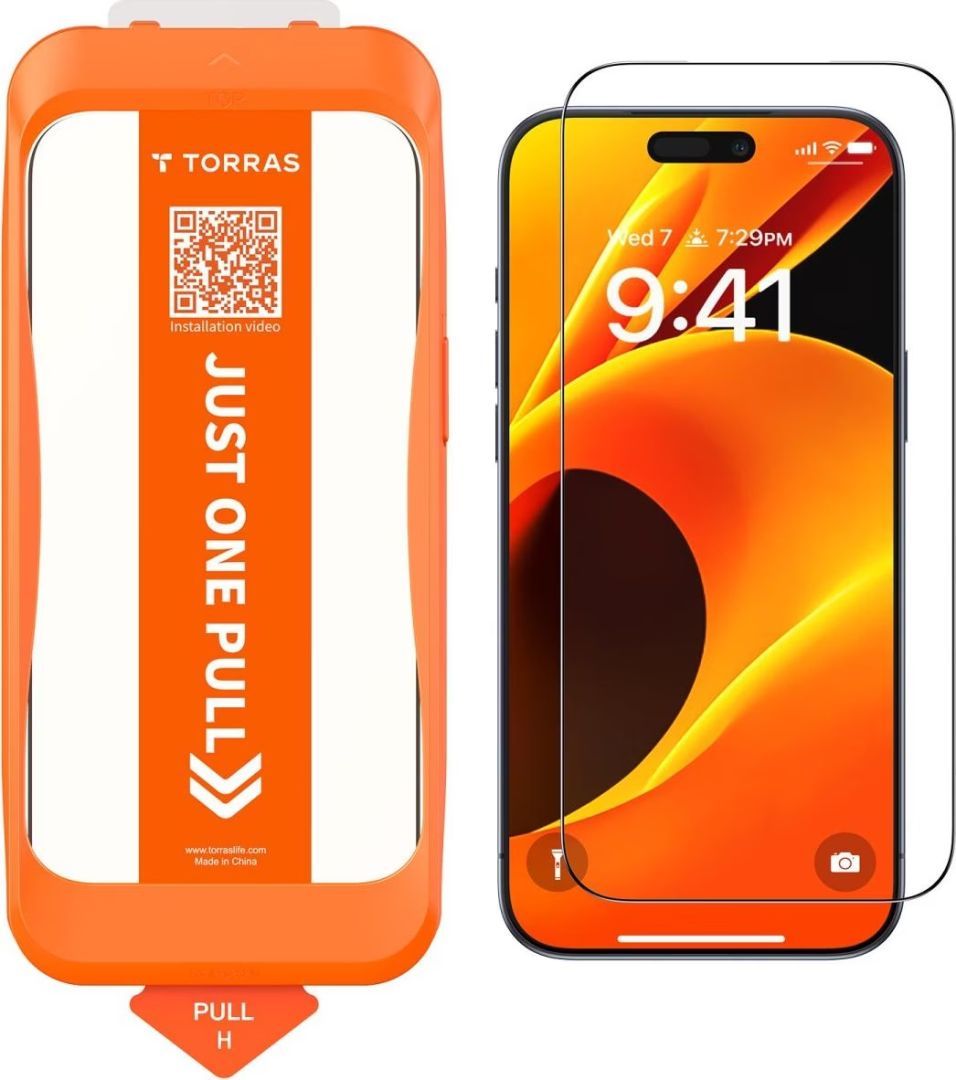 Torras GlassGo Install Master Screen Protector for iPhone 17 Clear Torras GlassGo Install Master Screen Protector for iPhone 17 Clear