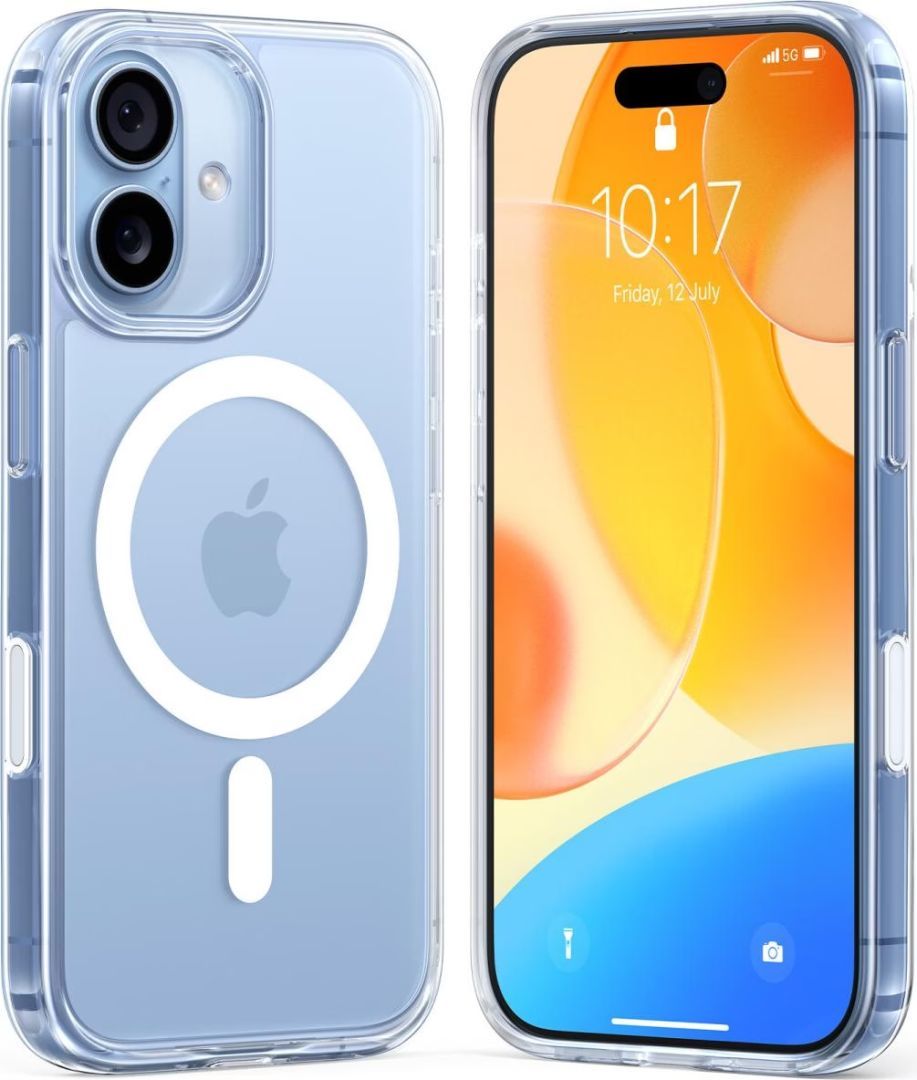Torras Guardian Magnetic case for iPhone 17 Clear Torras Guardian Magnetic case for iPhone 17 Clear