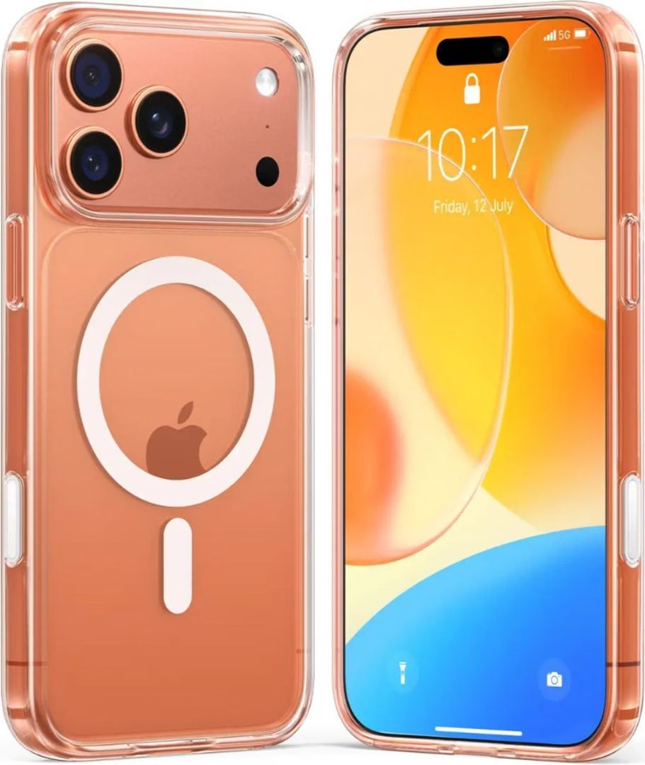 Torras Torras Guardian Magnetic case for iPhone 17 Pro Clear Torras Torras Guardian Magnetic case for iPhone 17 Pro Clear