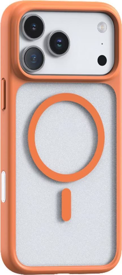 Torras Guardian Magnetic case for iPhone 17 Pro Energy Orange