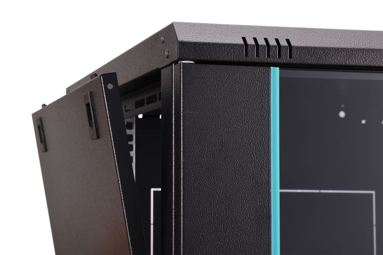 Digitus Dynamic DN-37103 19" 7U Falra szerelhető Rackszekrény Black