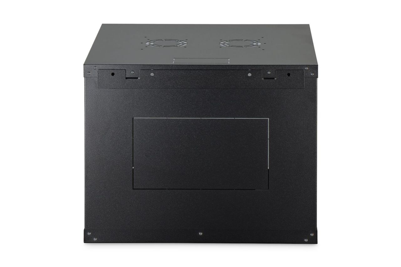 Digitus Dynamic DN-37107 19" 9U Falra szerelhető Rackszekrény Black