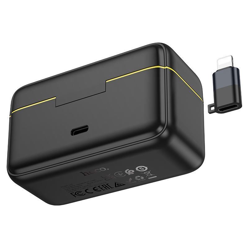 Hoco L17 lavalier Wireless microphone Black