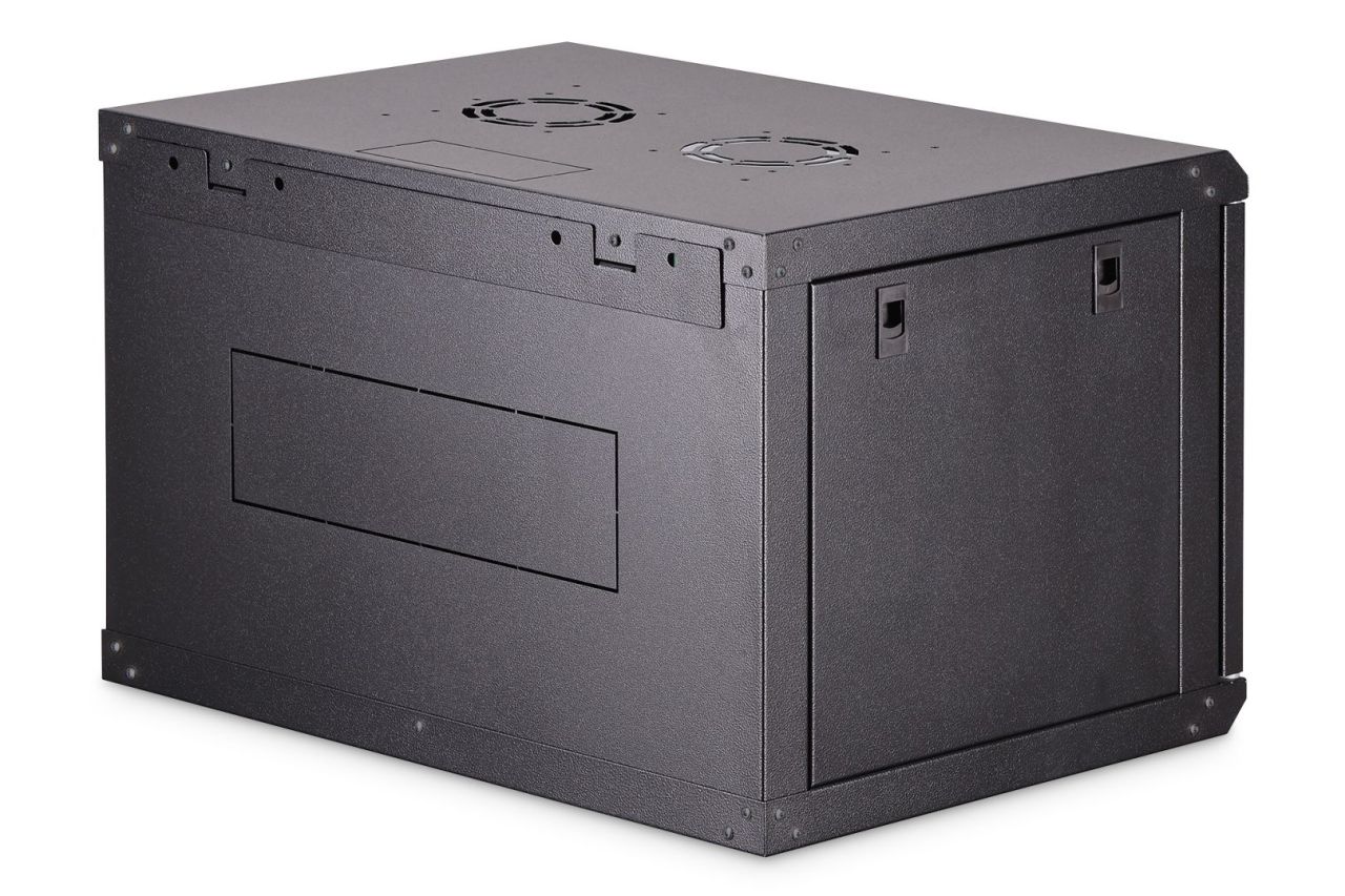Digitus Dynamic DN-37101 19" 7U Falra szerelhető Rackszekrény Black