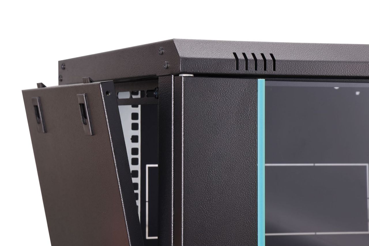 Digitus Dynamic DN-37101 19" 7U Falra szerelhető Rackszekrény Black