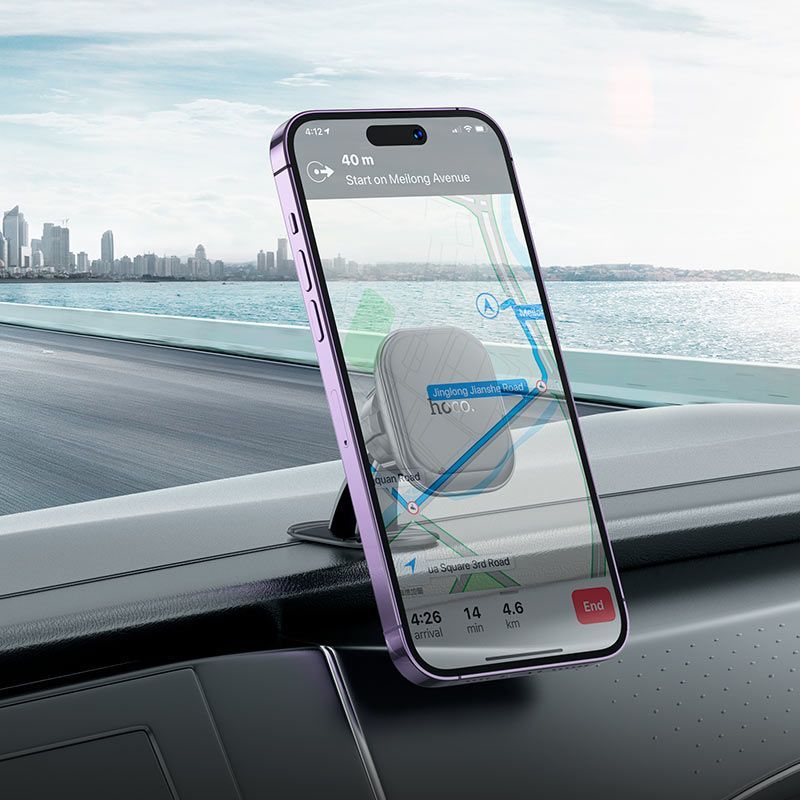Hoco H30 Brilliant Magnetic Car Holder Black