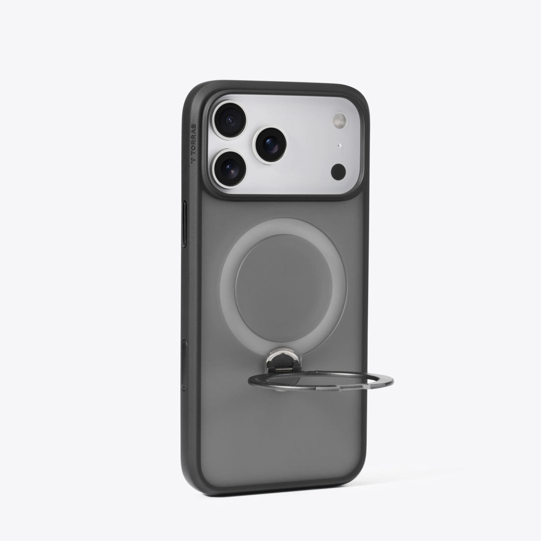 Torras Ostand Pro case for iPhone 17 Black