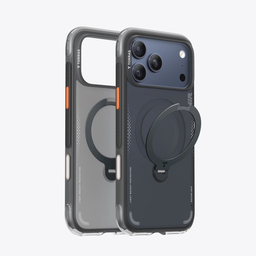Torras Ostand Q3 Air for iPhone 17 Pro Shadow Black
