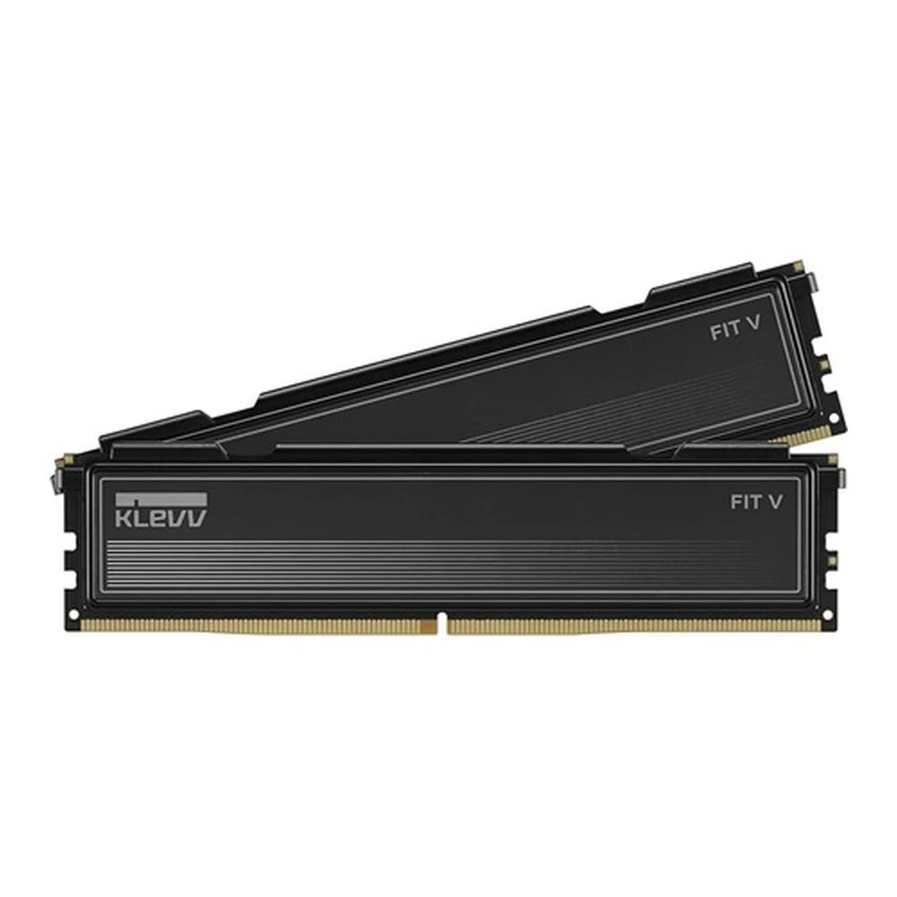 Klevv 32GB DDR5 6000MHz Kit(2x16GB) Fit V for AMD Jet Black Klevv 32GB DDR5 6000MHz Kit(2x16GB) Fit V for AMD Jet Black