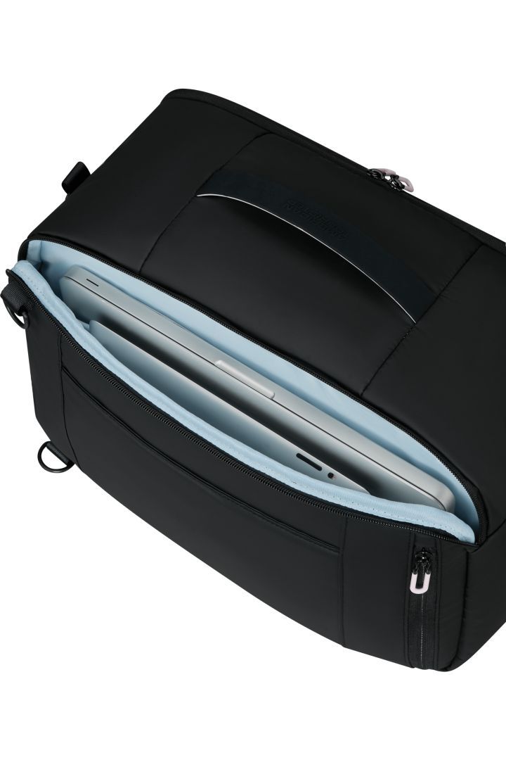 American Tourister Puffypop 3-Way Boarding Bag Black American Tourister Puffypop 3-Way Boarding Bag Black
