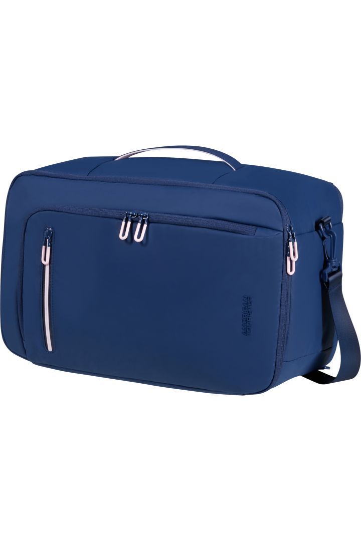 American Tourister Puffypop 3-Way Boarding Bag Navy Blue American Tourister Puffypop 3-Way Boarding Bag Navy Blue