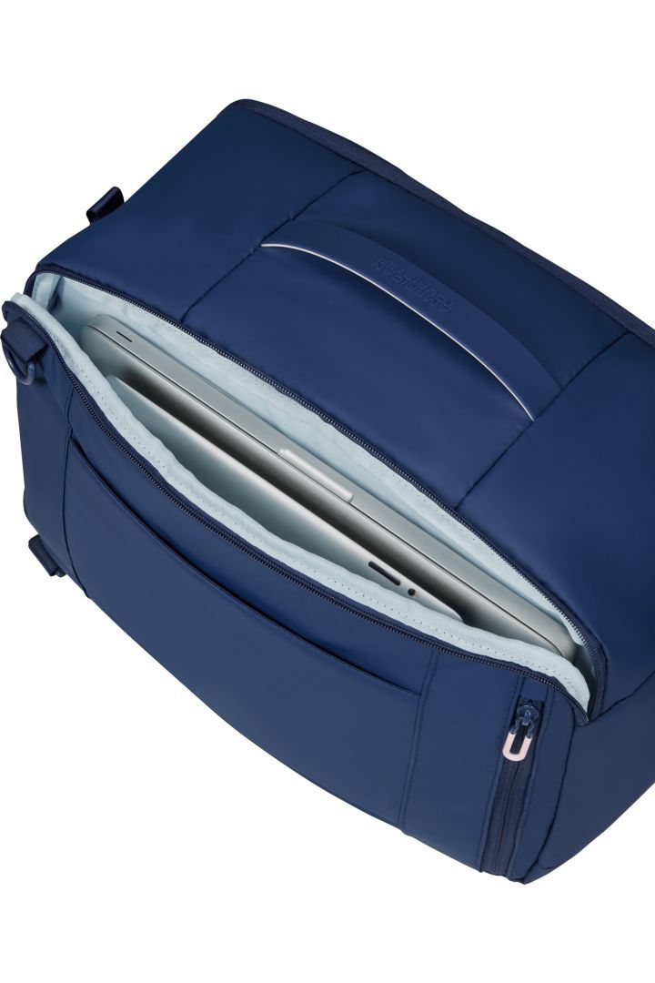 American Tourister Puffypop 3-Way Boarding Bag Navy Blue American Tourister Puffypop 3-Way Boarding Bag Navy Blue