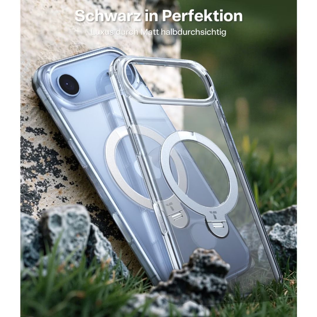 Torras Ostand Q3 Spin case for iPhone 17 Air Clear Torras Ostand Q3 Spin case for iPhone 17 Air Clear