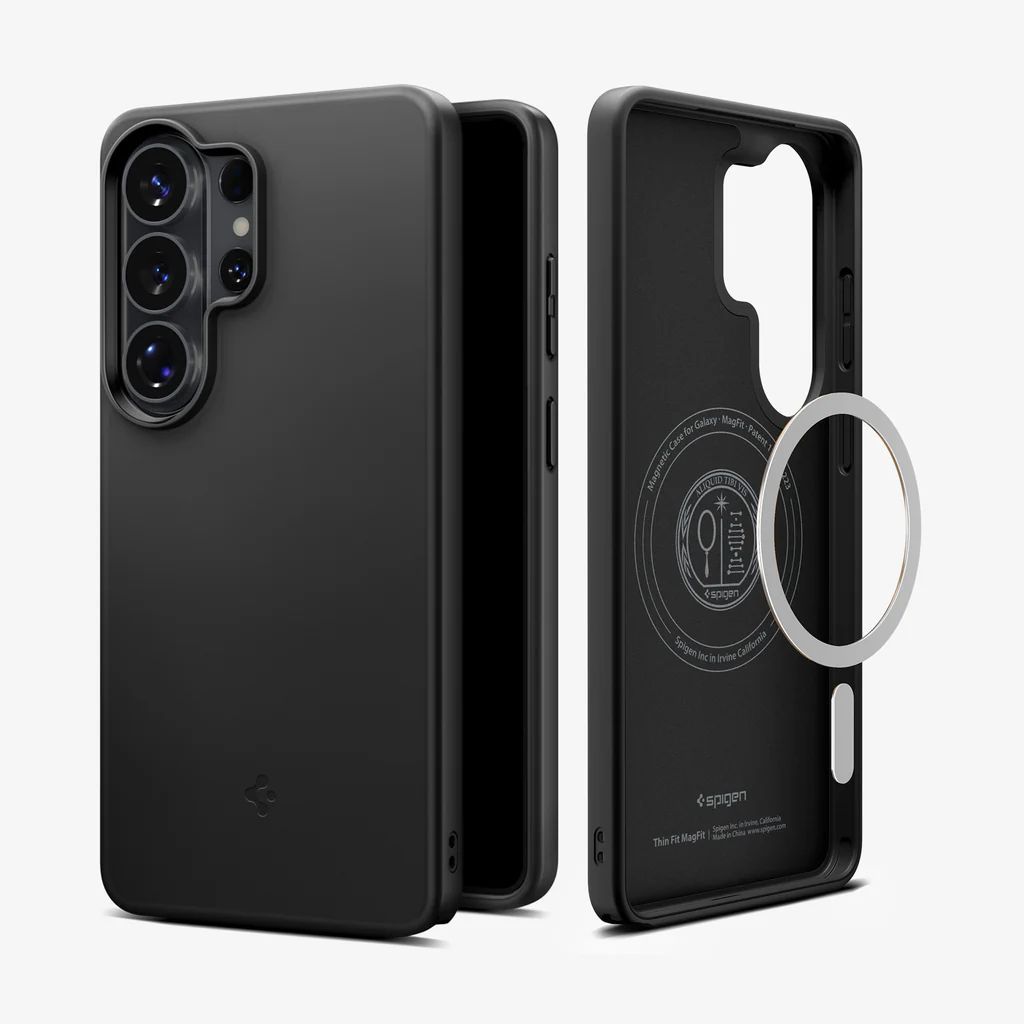 Spigen Thin Fit MagSafe case for Samsung Galaxy S26 Ultra Black