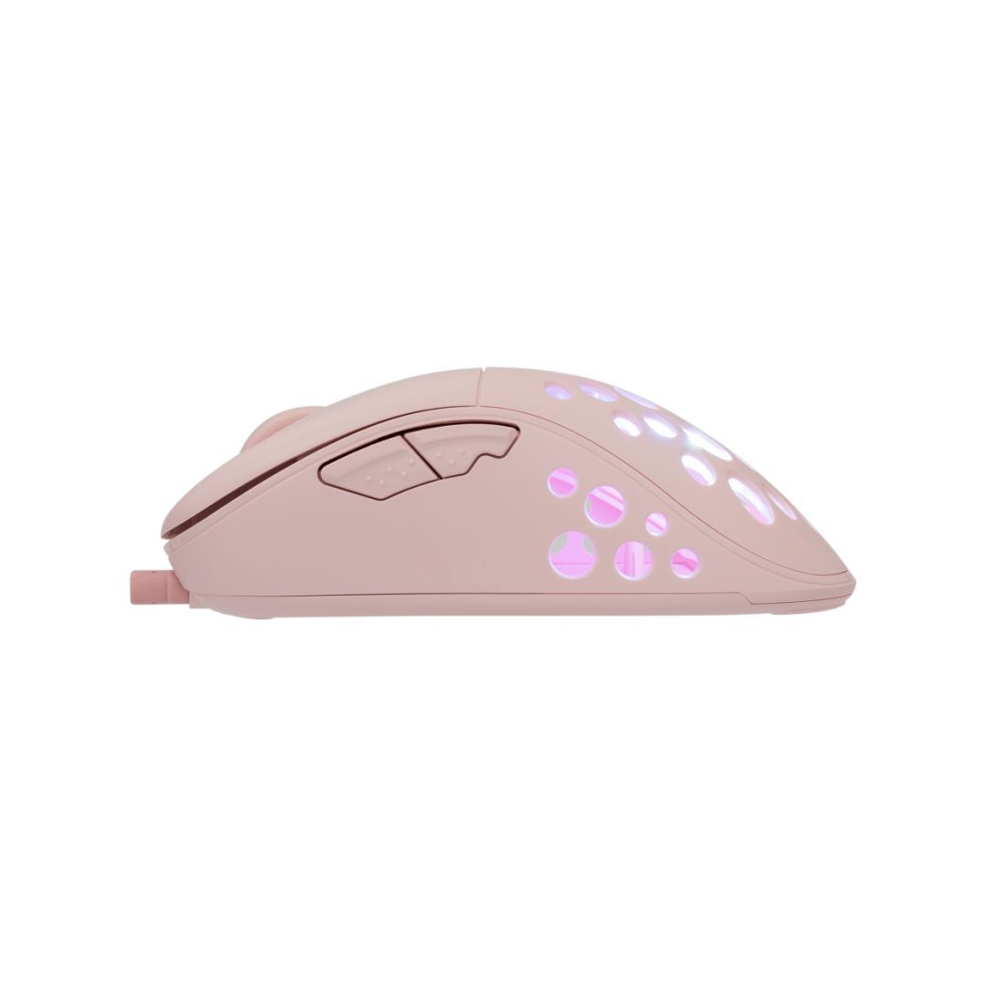 White Shark GM-5013 Azrael RGB Gamer mouse Pink